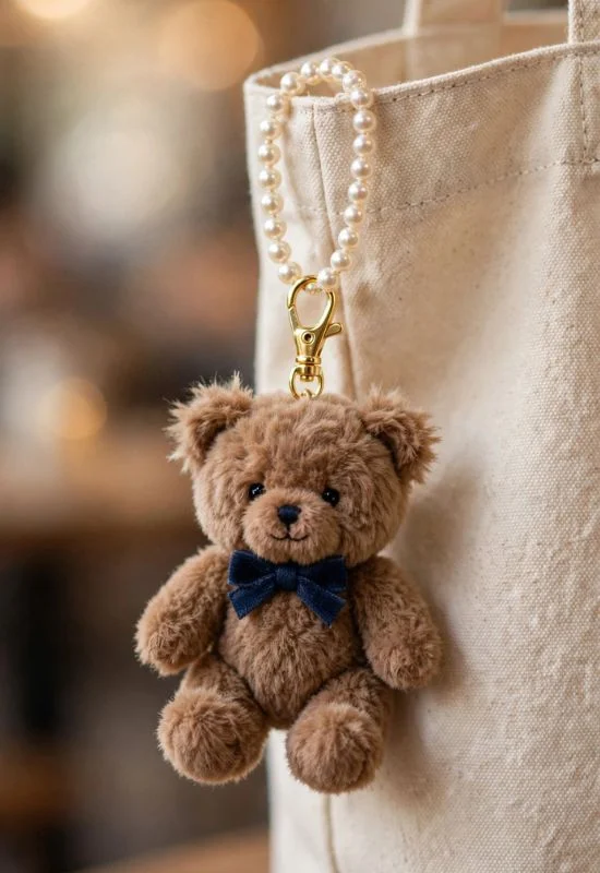 Mini Teddy Bear Charm