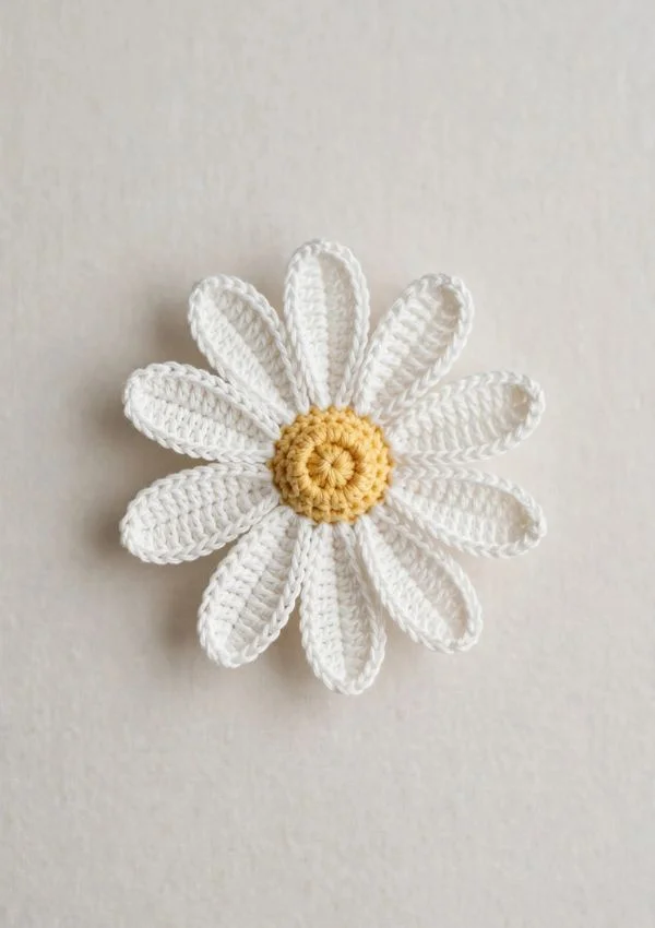 Minimalist Daisy Flower