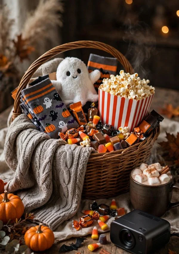 Movie Night Boo Basket