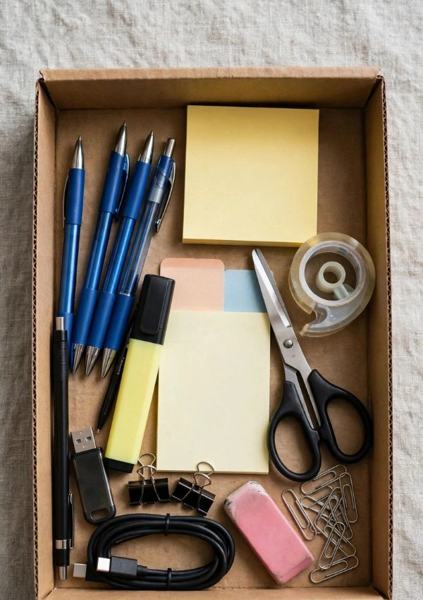 Office Desk Essentials Box