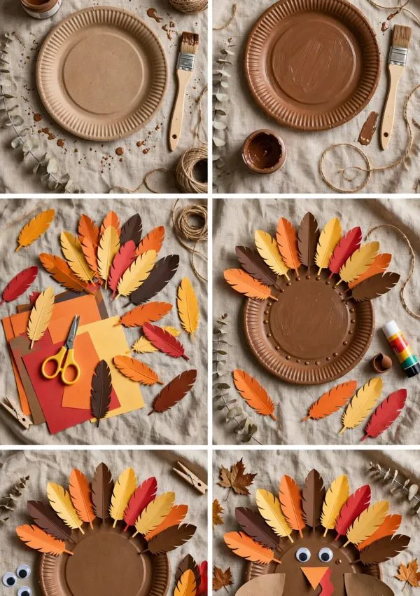 Paper Plate Turkey