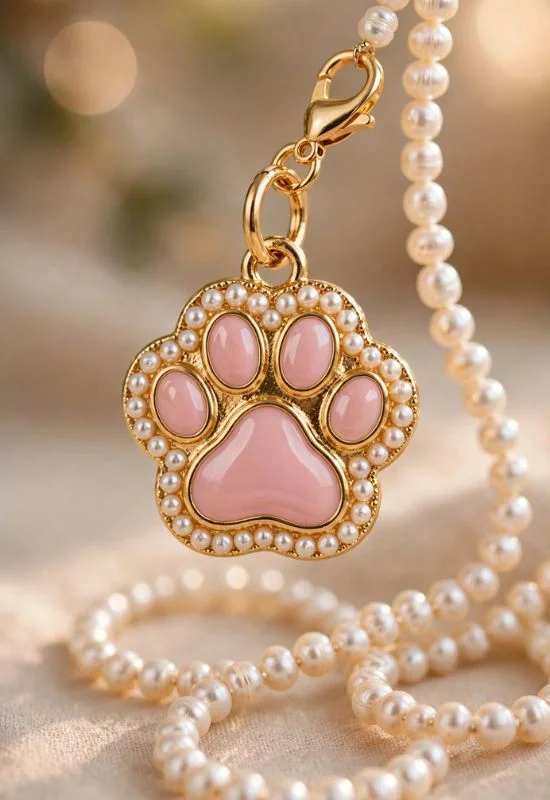 Paw Print Charm