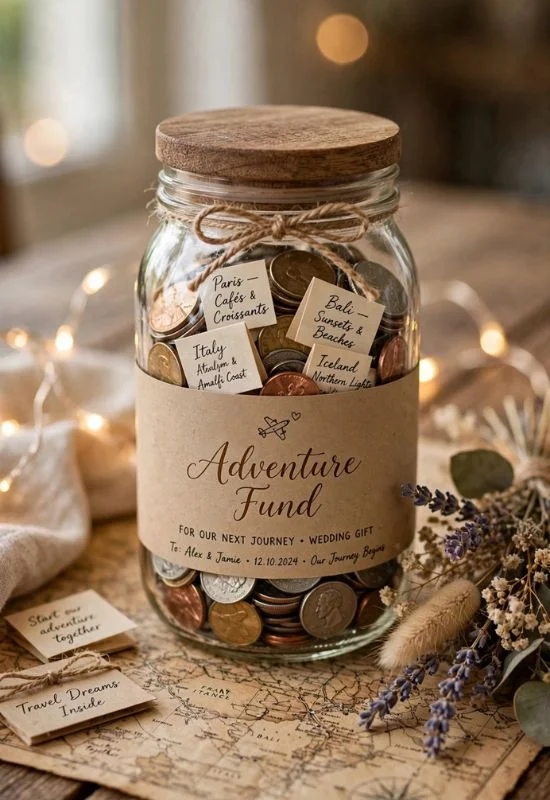 Personalized Adventure Fund Jar