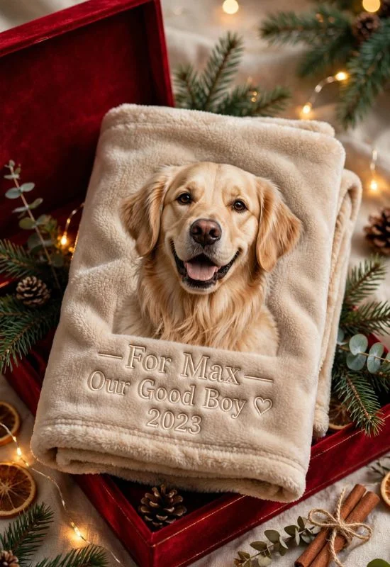 Personalized Dog Blanket
