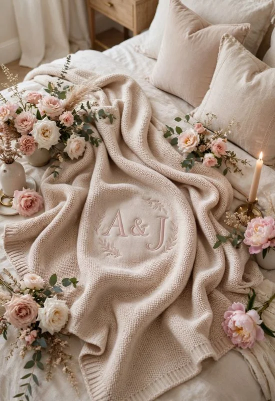 Personalized Luxury Throw Blanket
