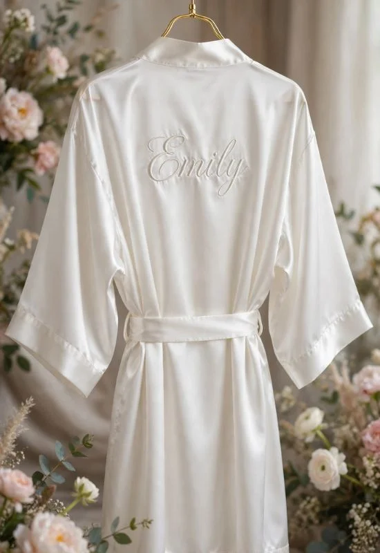 Personalized Wedding Robe