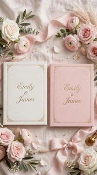 Personalized Wedding Vows Book