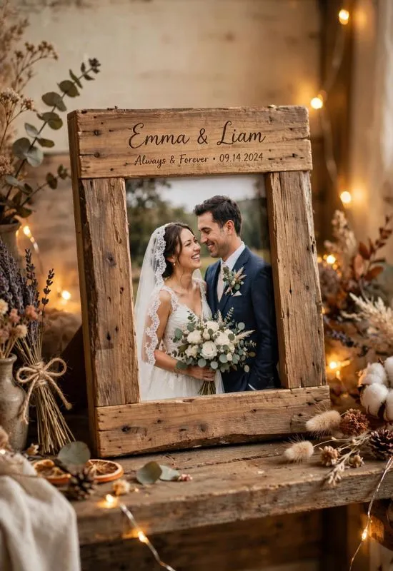 Personalized Wooden Photo Frame