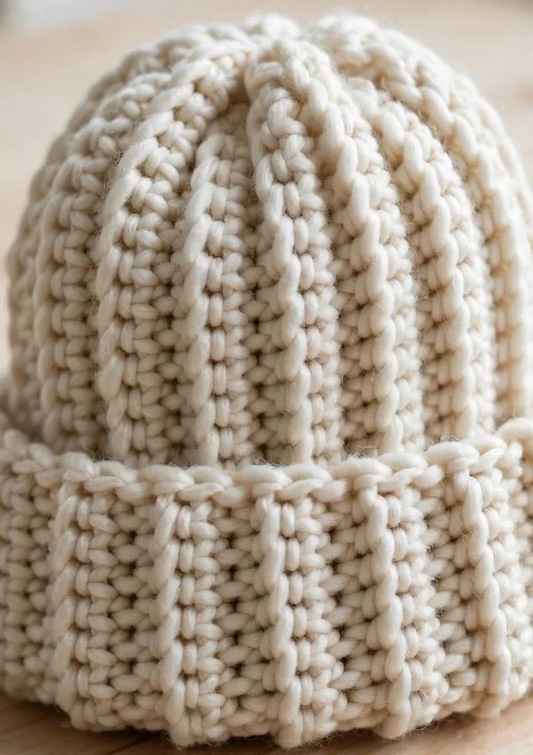 Ribbed Beanie Hat