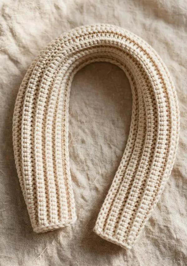 Ribbed Crochet Headband