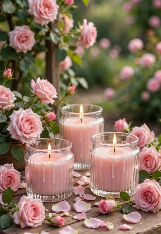 Rose Garden Candles