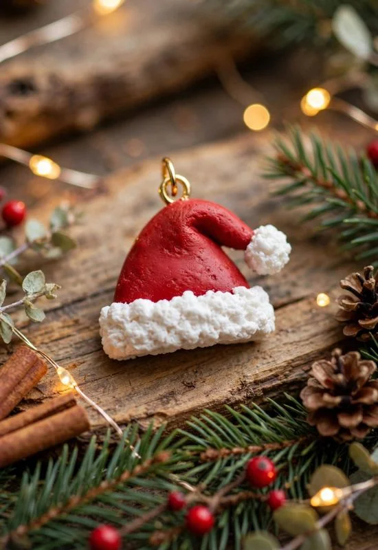 Santa Hat Charm