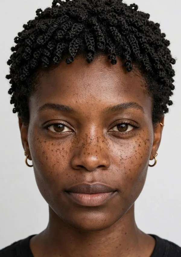 Short Afro Crochet Style