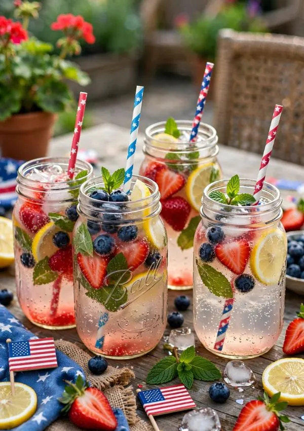 Sparkling Berry Lemonade
