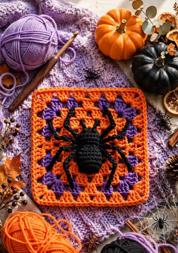 Spider Granny Square