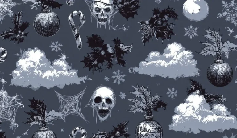 Spooky Christmas Wrapping Paper