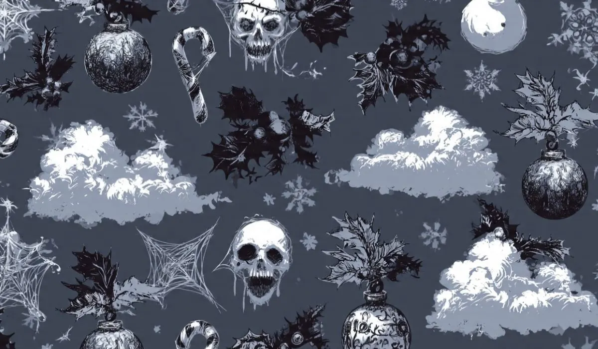 Spooky Christmas Wrapping Paper