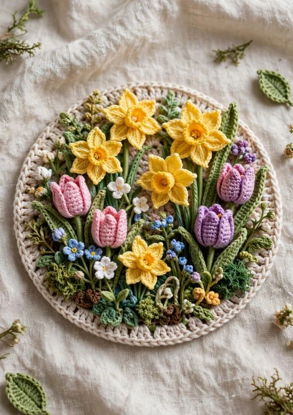 Spring Garden Coaster