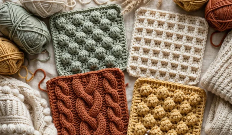 Textured Crochet Patterns