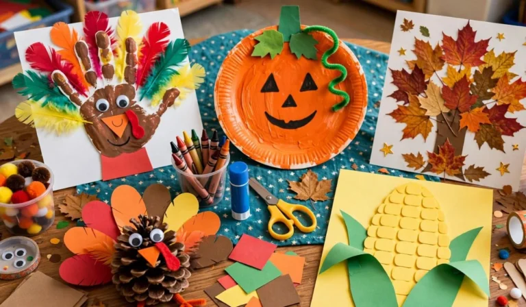 Thanksgiving Crafts For Kindergarten