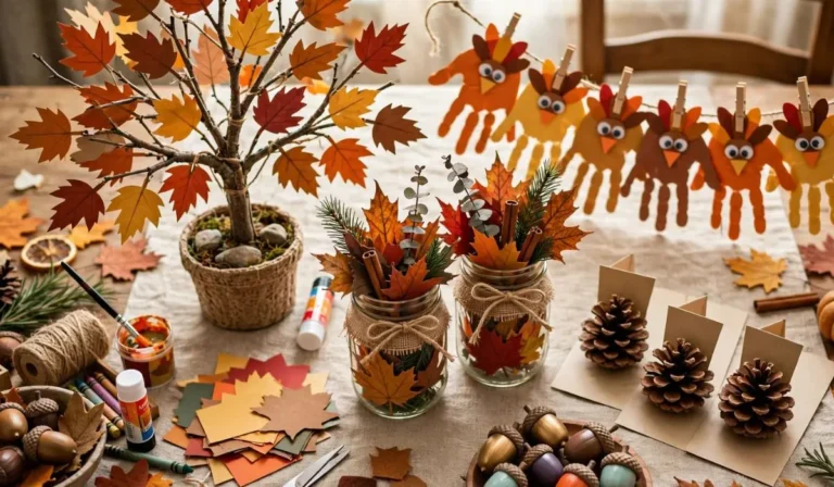 Thanksgiving Family Crafts