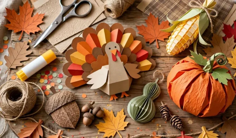 Thanksgiving Paper Crafts