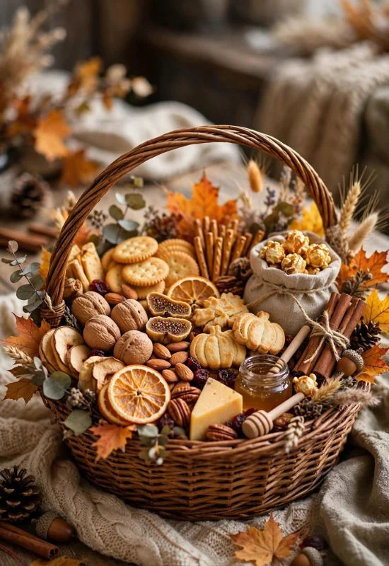Thanksgiving Snack Basket