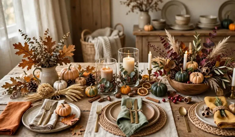 Thanksgiving Table Decorating Ideas
