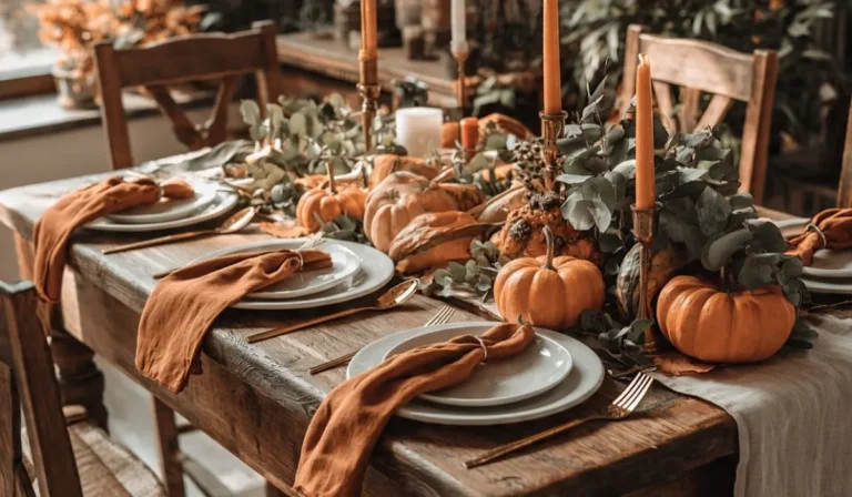 Thanksgiving dining table ideas