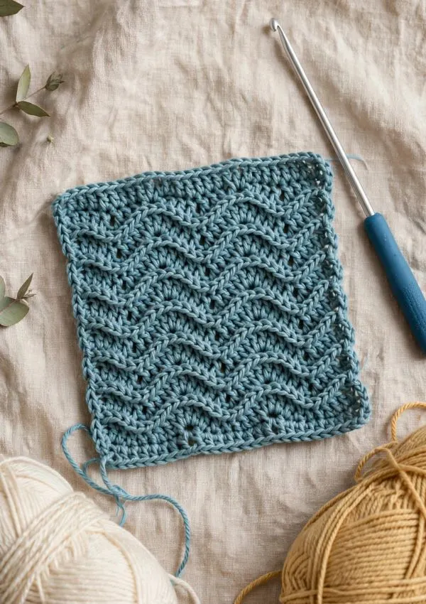 Tunisian Wave Stitch