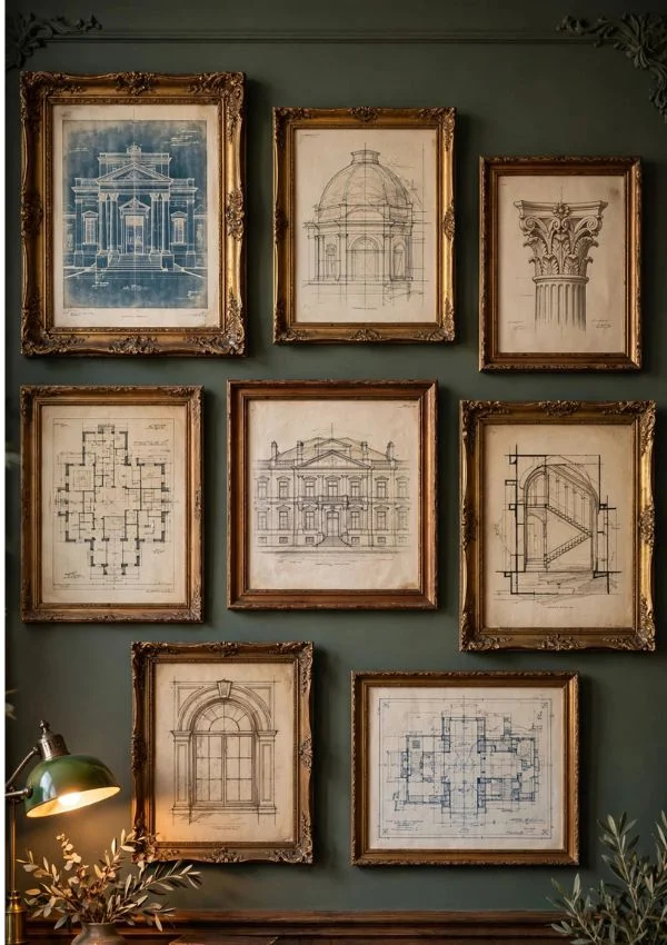 Vintage Architectural Drawings