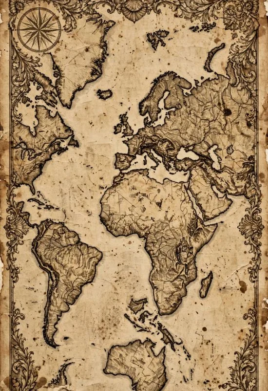 Vintage Map Posters
