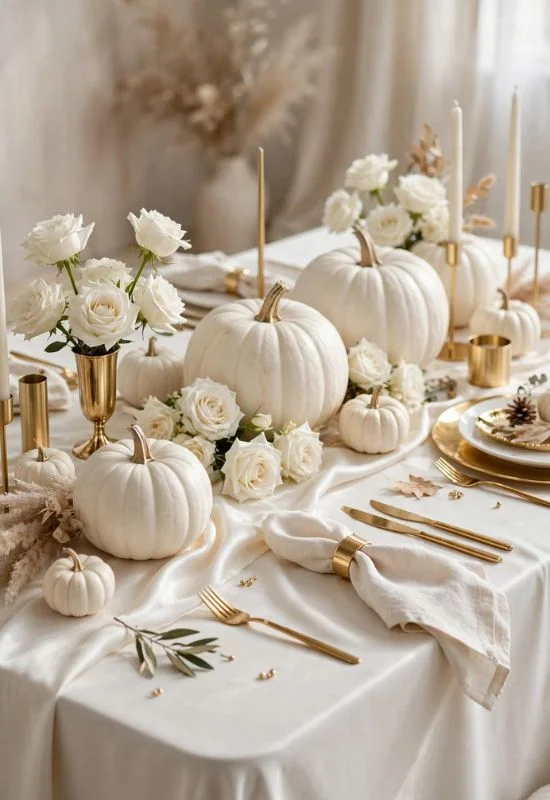 White Pumpkin Elegance
