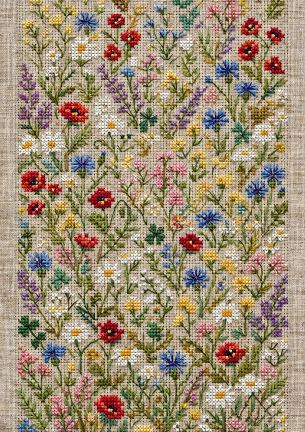 Wildflower Meadow Pattern