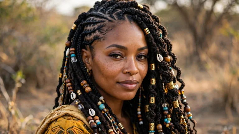 Fulani Crochet Hairstyles