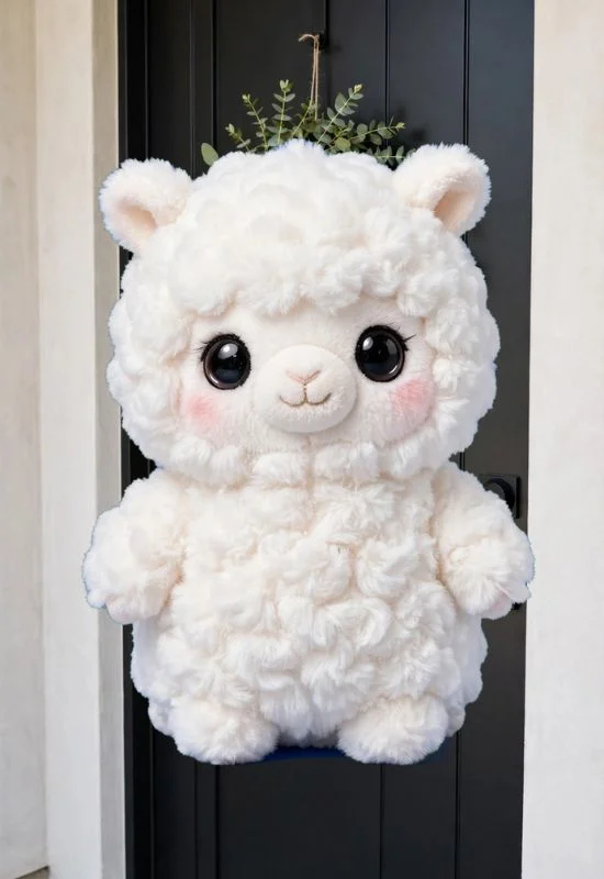 Alpaca Plush Charm