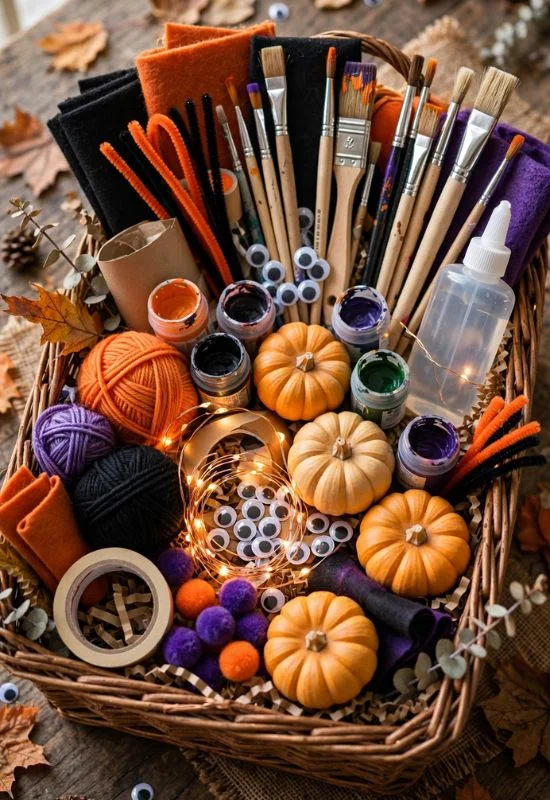 Arts and Crafts Basket
