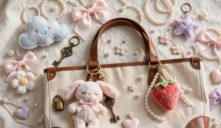 Bag Charms Aesthetic