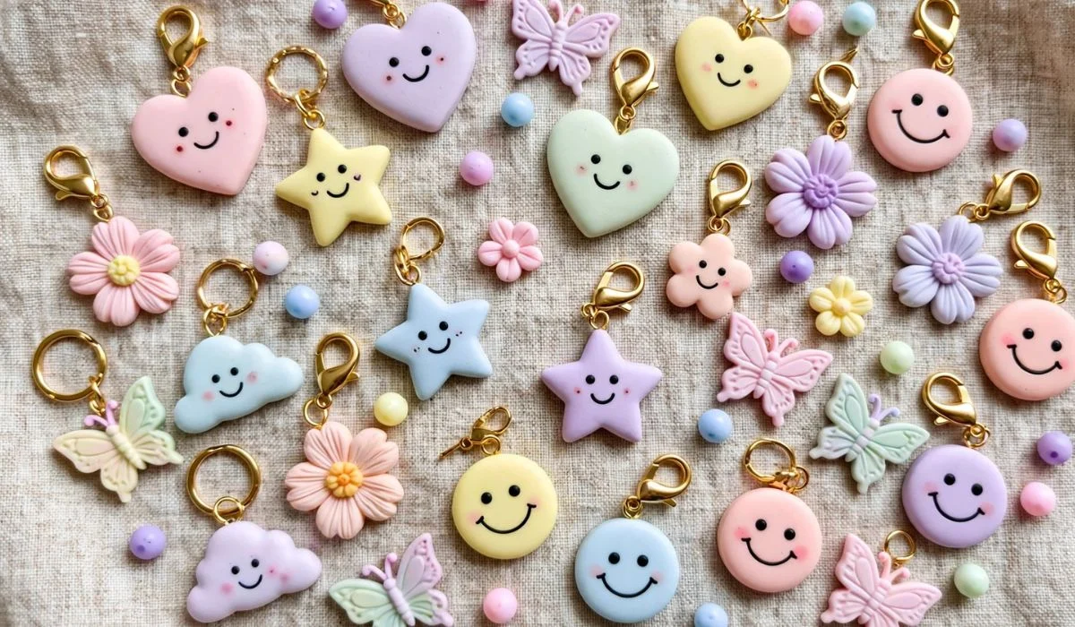 Bag Charms DIY Clay