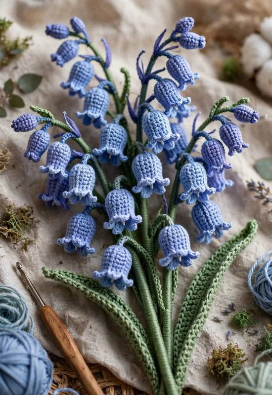 Bluebell Flower crochet