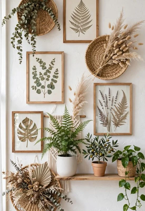 Botanical Wall Display