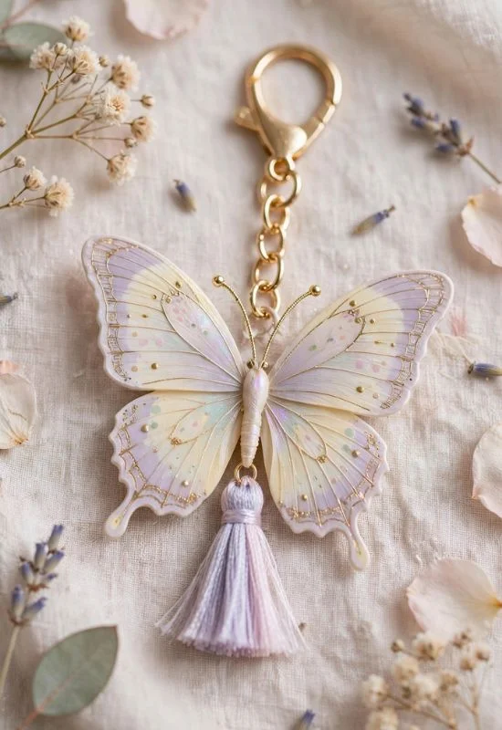 Butterfly Bag Charm