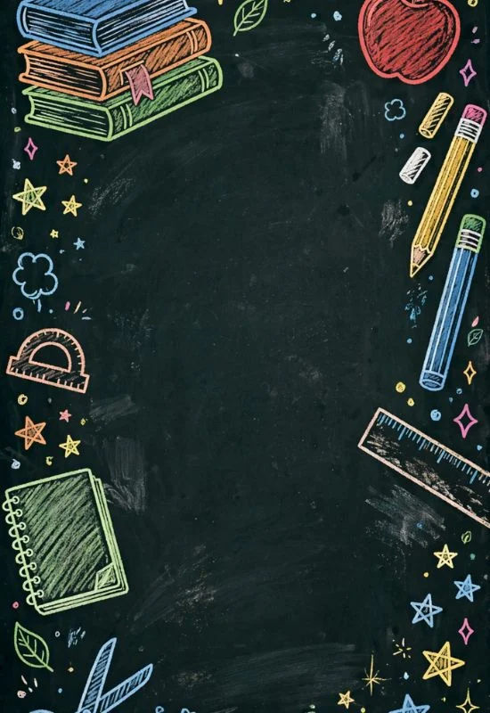 Chalkboard Style Banner