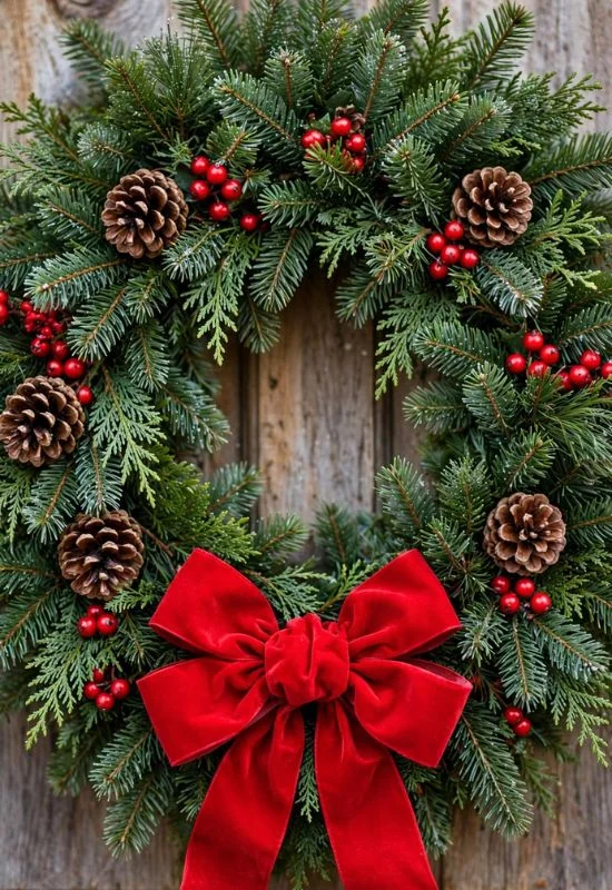 Classic Evergreen Wreath
