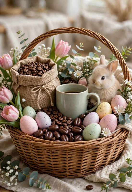 Coffee Lover Easter Basket