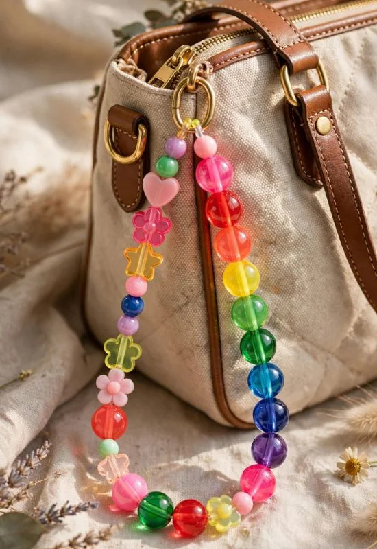 Colorful Acrylic Bead Charm