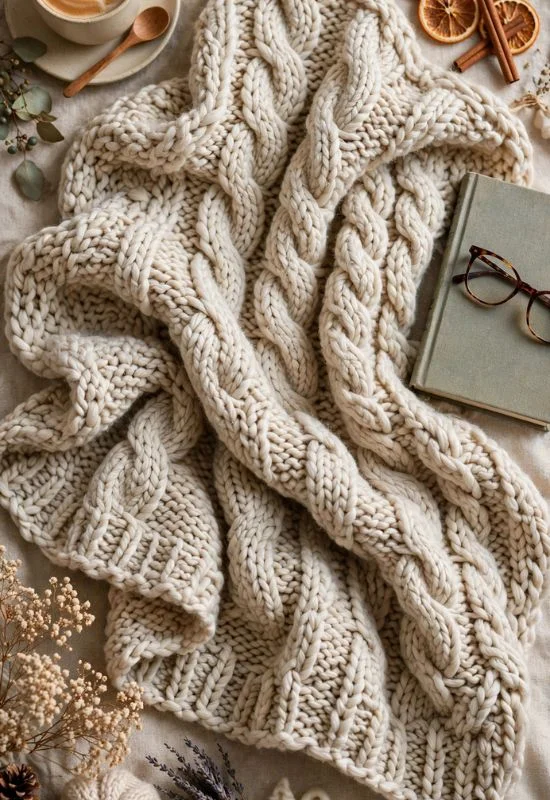 Cozy Knit Blanket