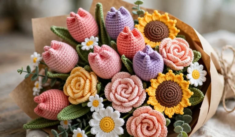 Crochet Flowers Bought