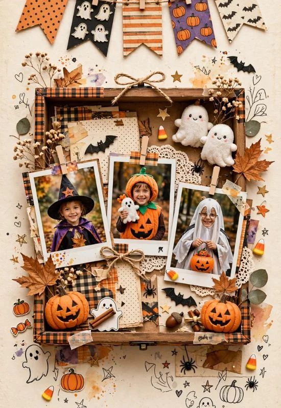 DIY Halloween Memory Box