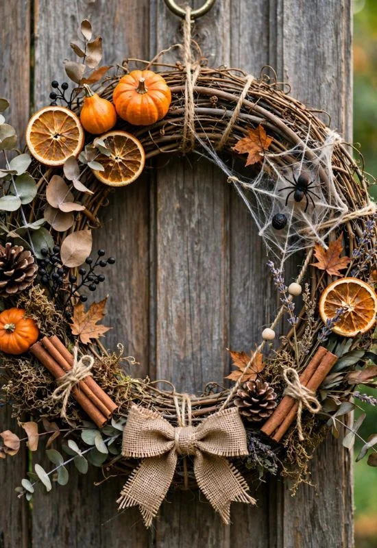 DIY Halloween Wreath